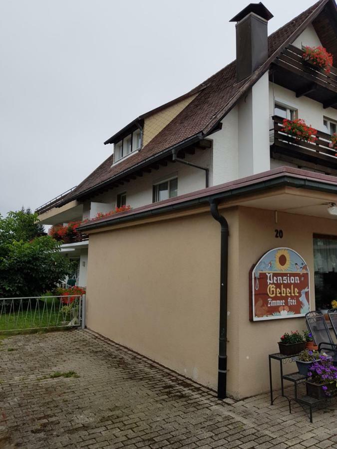 Pension Gebele Schluchsee Exteriör bild