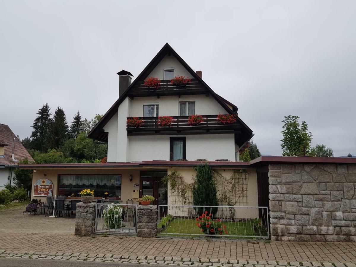 Pension Gebele Schluchsee Exteriör bild